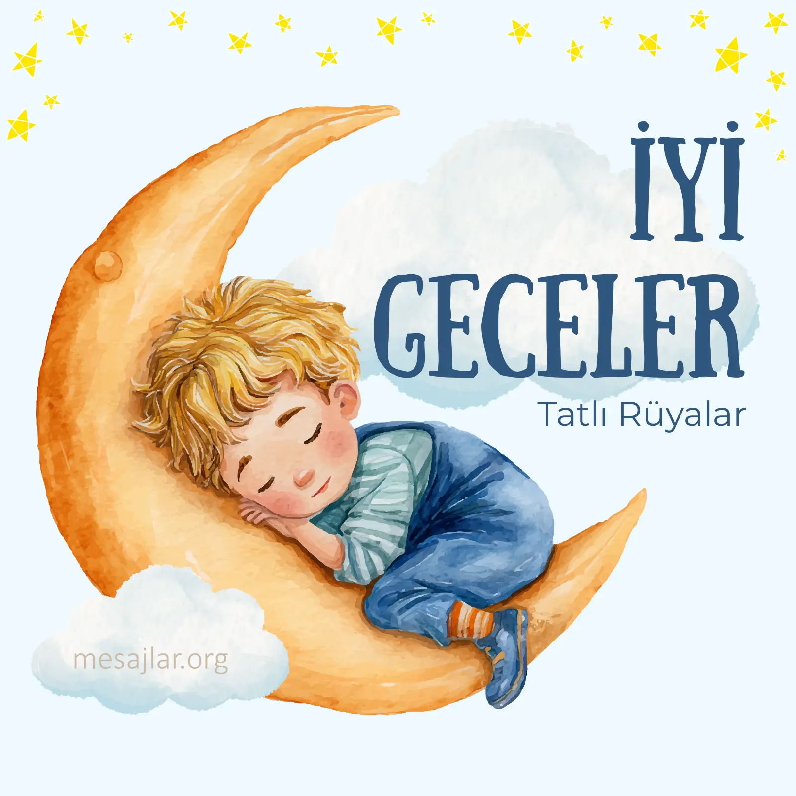 İyi Geceler Tatlı Rüyalar Mesajı