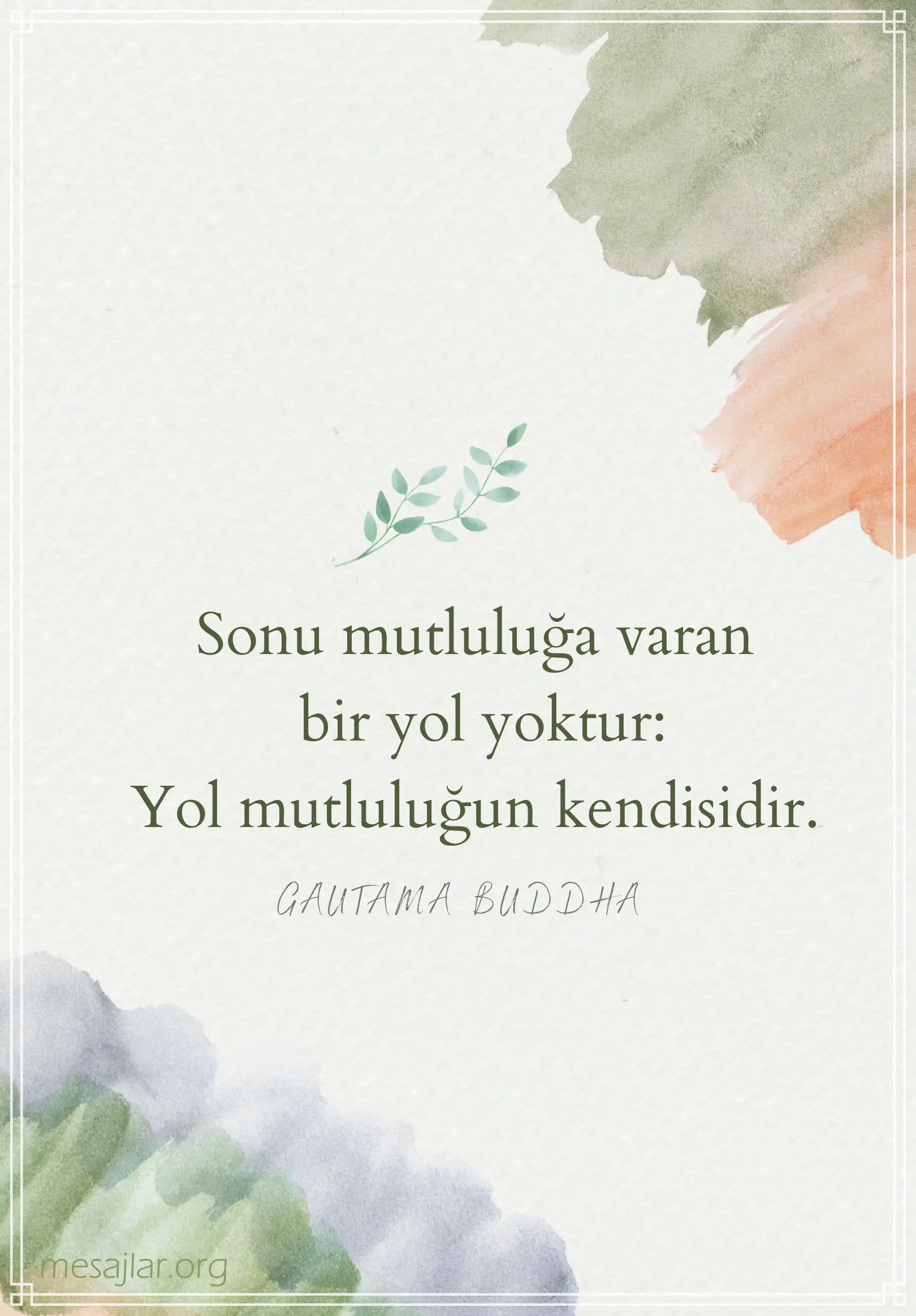 Sonu mutluluğa varan bir yol yoktur