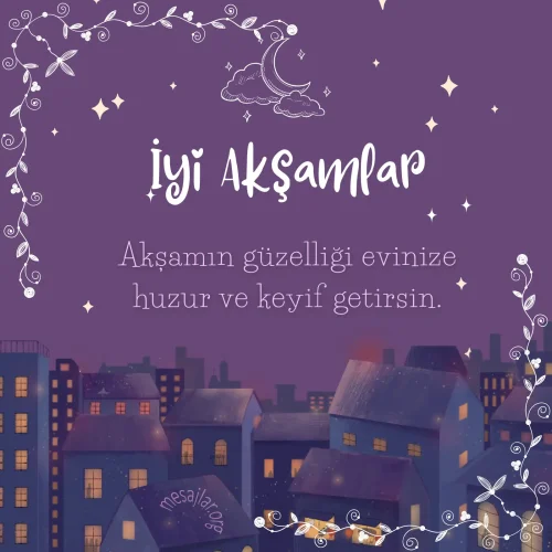 İyi Akşamlar Mesajları