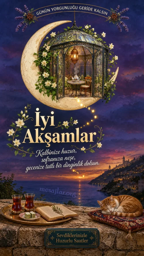 İyi akşamlar Kalbinize huzur, sofranıza neşe