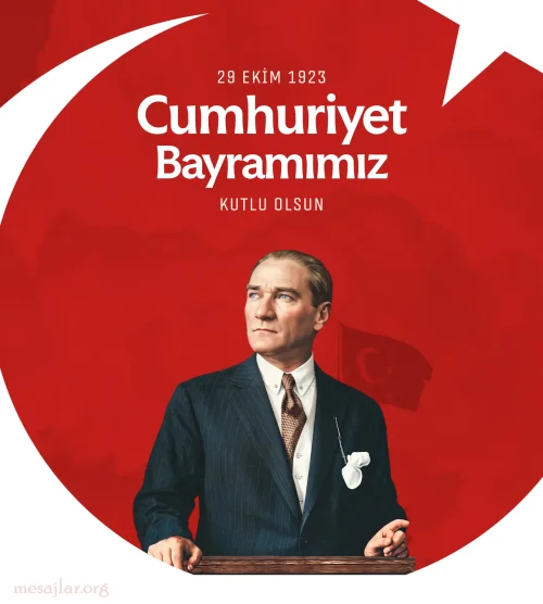 Resimli 29 Ekim Cumhuriyet Bayramı Mesajları