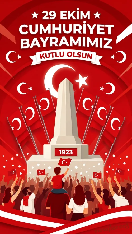 Resimli 29 Ekim Cumhuriyet Bayramı Mesajı 13