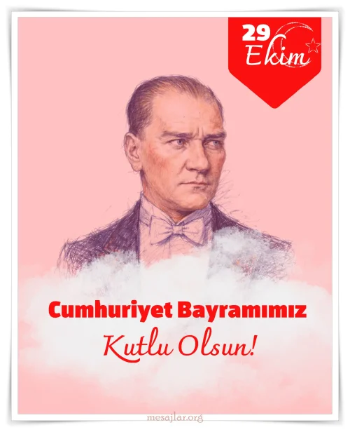 Resimli 29 Ekim Cumhuriyet Bayramı Mesajları