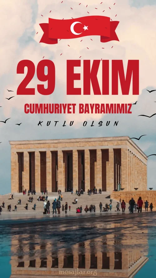 Resimli 29 Ekim Cumhuriyet Bayramı Mesajları