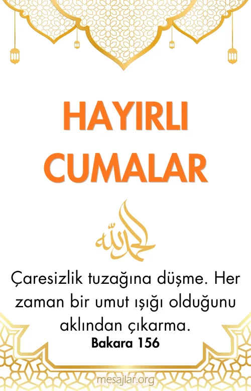 Resimli Cuma Mesajları