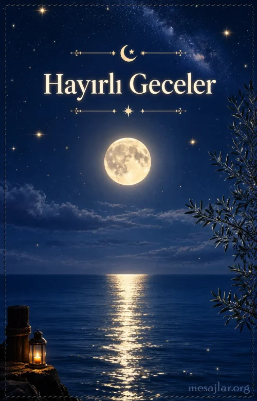 Resimli Hayırlı Geceler Mesajları